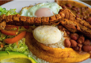 bandeja paisa-comida-gastronomía colombiana